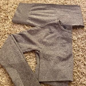 Activewear set in gray